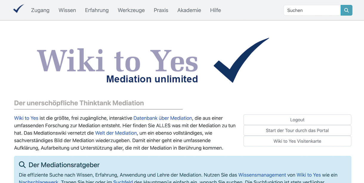 Webseite Wiki to Yes